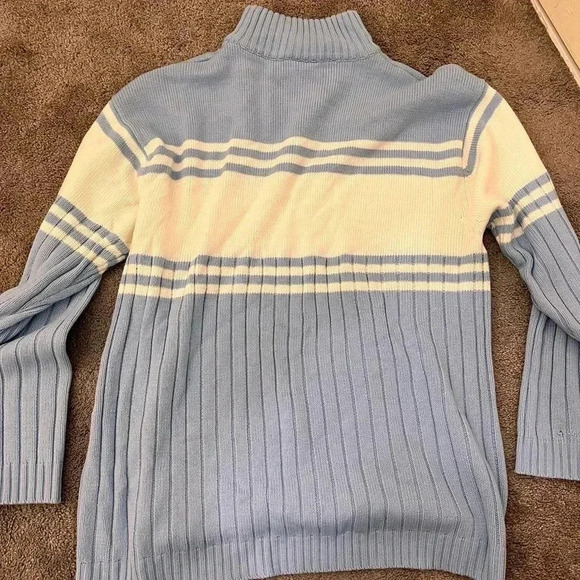 South Pole Blue and White Sweater - Picture 4 of 5